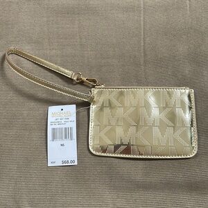 Michael Kors Gold Wristlet